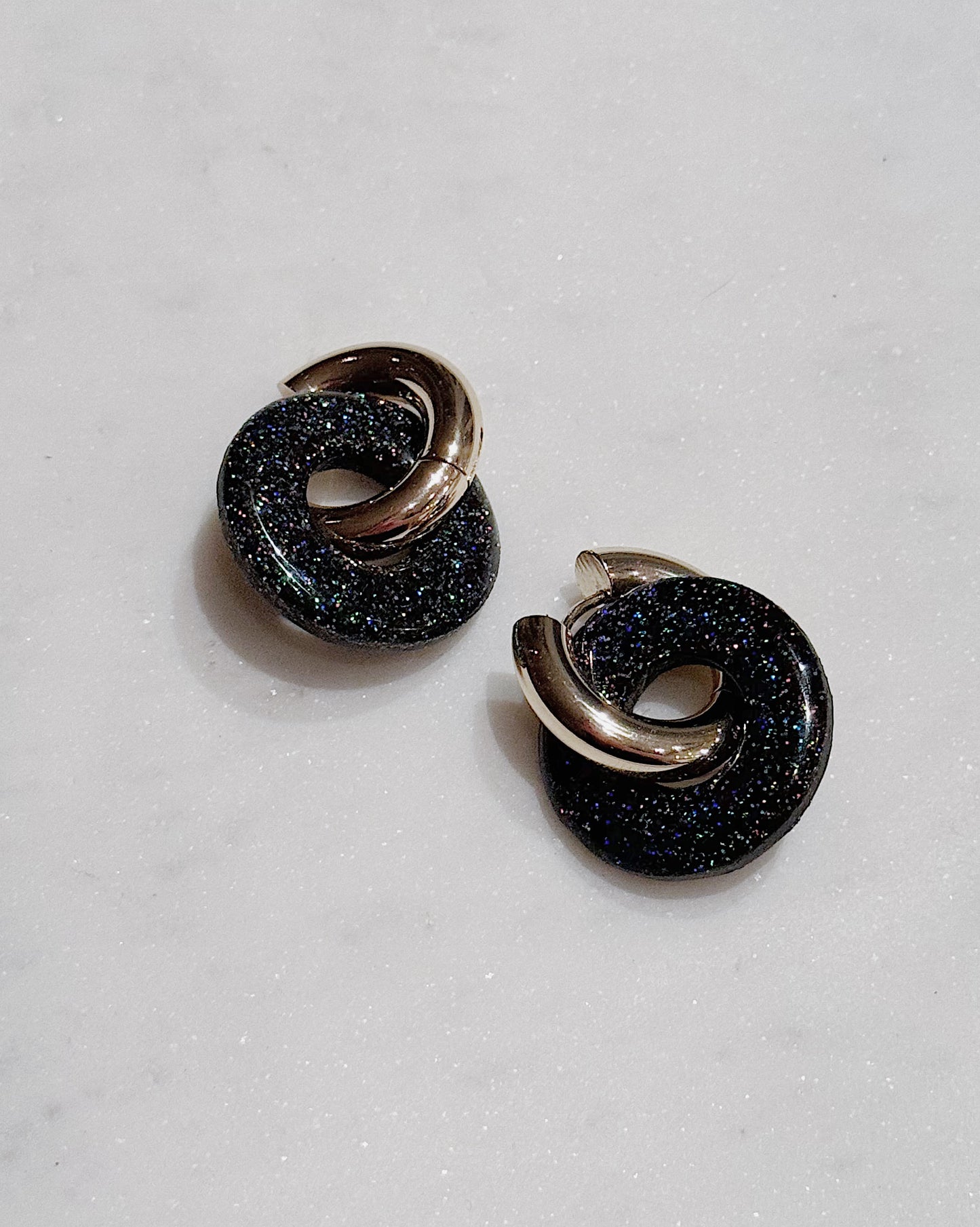 Souda - black sparkle